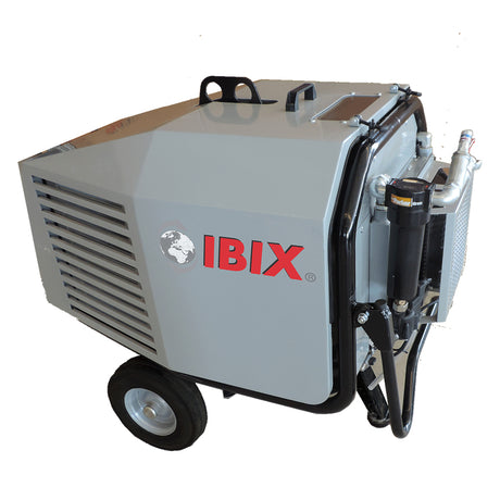 Ibix Mobile Gas Compressor IB 2000, Honda Gas Engine, 22 HP, 1900 l/min, max. 7 bar operating pressure, with refrigerant dryer