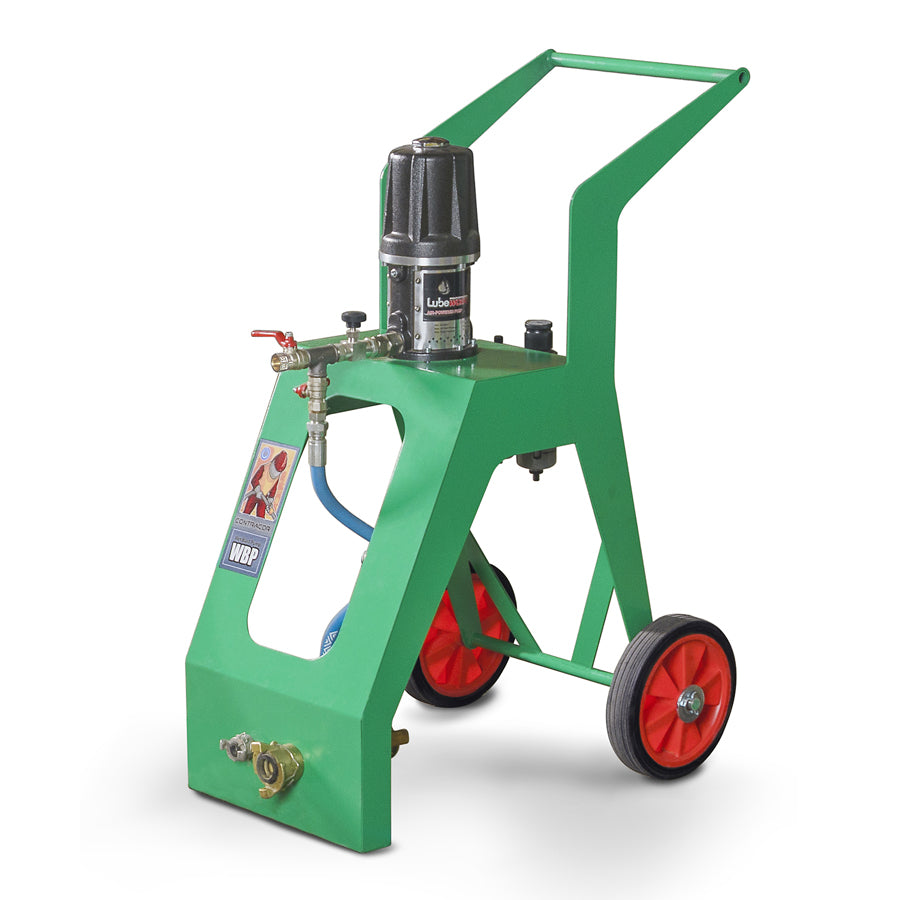 Contracor Wet Blast Pump WBP, Stainless Steel, Pneumatic, max. 16 l/min, max. 5 bar, air consumption 0.15 m³/min