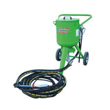 ACF Low Pressure Blasting Device Calao, 24 or 50 Liter capacity, 1.5 to 7 bar blasting pressure, also available as a complete set with compressor