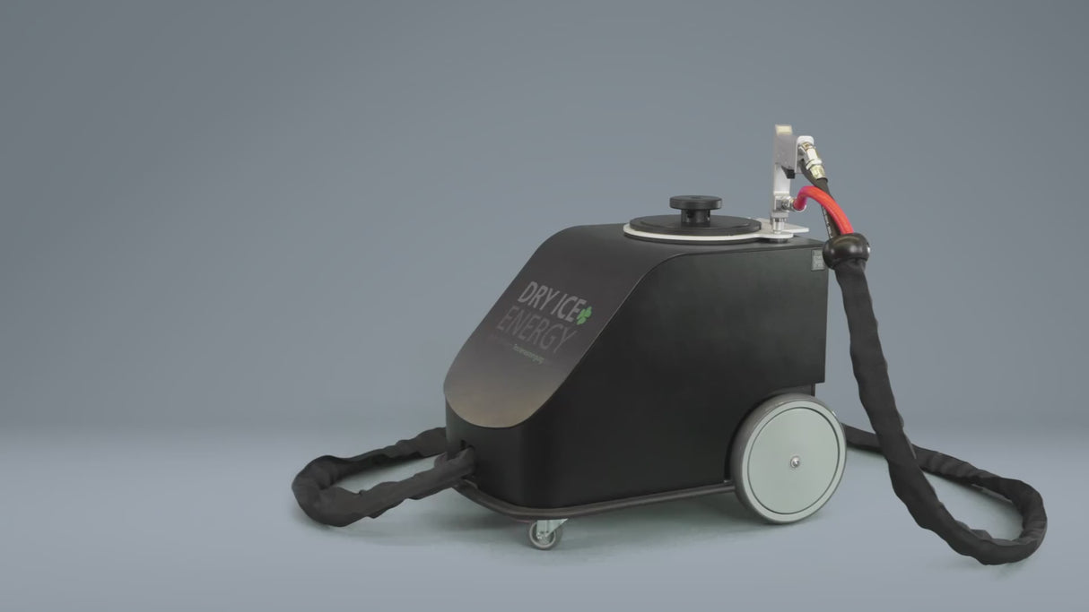 Dry Ice Energy Dry Ice Blasting Device Champ Basic, complete set, blasting pressure 2-8 bar, compressed air requirement 250 - 900 ltr./min