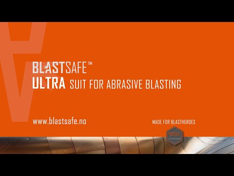 Silencer sandblasting suit Blastsafe™ ULTRA, reinforced with Cordura®, in size M-XXXXL