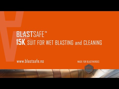 Silencer Sandblasting Suit Blastsafe™ 15K, in size M-XXXXL