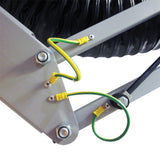 Gram Clean Air Extraction Arm LGF-A for ATEX Zone 21/2 (2D/2G) with Wall Bracket, Swivel Joint and Direct Hose Connection, Hose S9-A Ø 80 to 160 mm, Lengths from 1 to 9 m