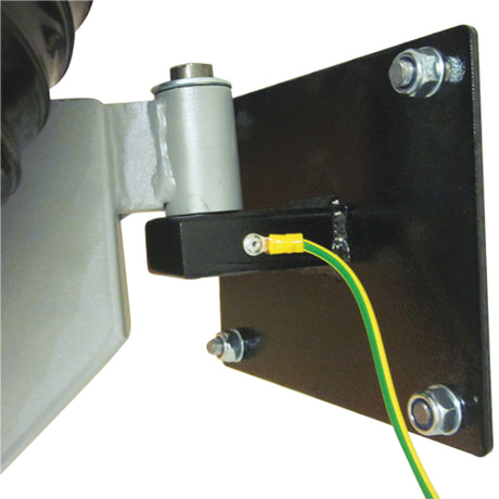 Gram Clean Air Extraction Arm LGF-A for ATEX Zone 21/2 (2D/2G) with Wall Bracket, Swivel Joint and Direct Hose Connection, Hose S9-A Ø 80 to 160 mm, Lengths from 1 to 9 m