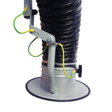 Gram Clean Air Extraction Arm LGF-A for ATEX Zone 21/2 (2D/2G) with Wall Bracket, Swivel Joint and Direct Hose Connection, Hose S9-A Ø 80 to 160 mm, Lengths from 1 to 9 m