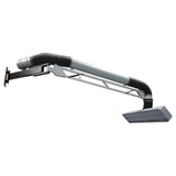 Gram Clean Air Extraction Arm with Swiveling Extraction Hood LE, Wall Bracket and Swivel Joint, Powder Coated Steel Pipe Ø 200 mm, Lengths from 3 to 6 m