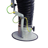 Gram Clean Air Extraction Arm RGF-A for ATEX Zone 21/2 (2D/2G) with Wall Bracket 360° Rotation, Hose S9-A Ø 100 to 160 mm, Lengths from 2 to 9 m