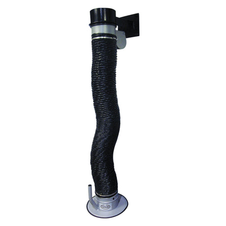 Gram Clean Air Extraction Arm TGI with Wall Bracket 360° Rotation, Inner Rods, Hose S10 Ø 160 mm, Lengths from 2 to 7 m