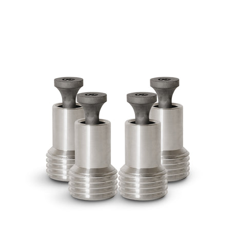 Contracor Pipe Interior Sandblasting Nozzle PTC-360°, Tungsten Carbide, short, 50 mm coarse thread, nozzle opening 8 mm, length 75 mm