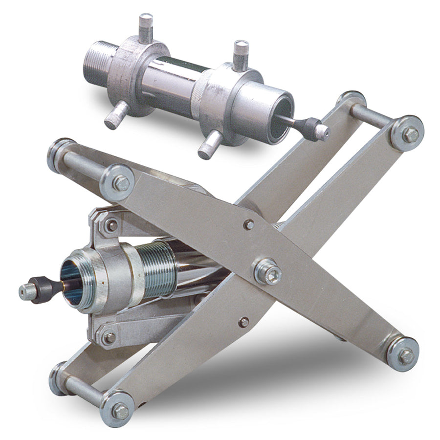 Clemco internal pipe blasting device Hollo Blast HBC-1 + HBC-2, with cart, for pipes with ID 65-300 mm