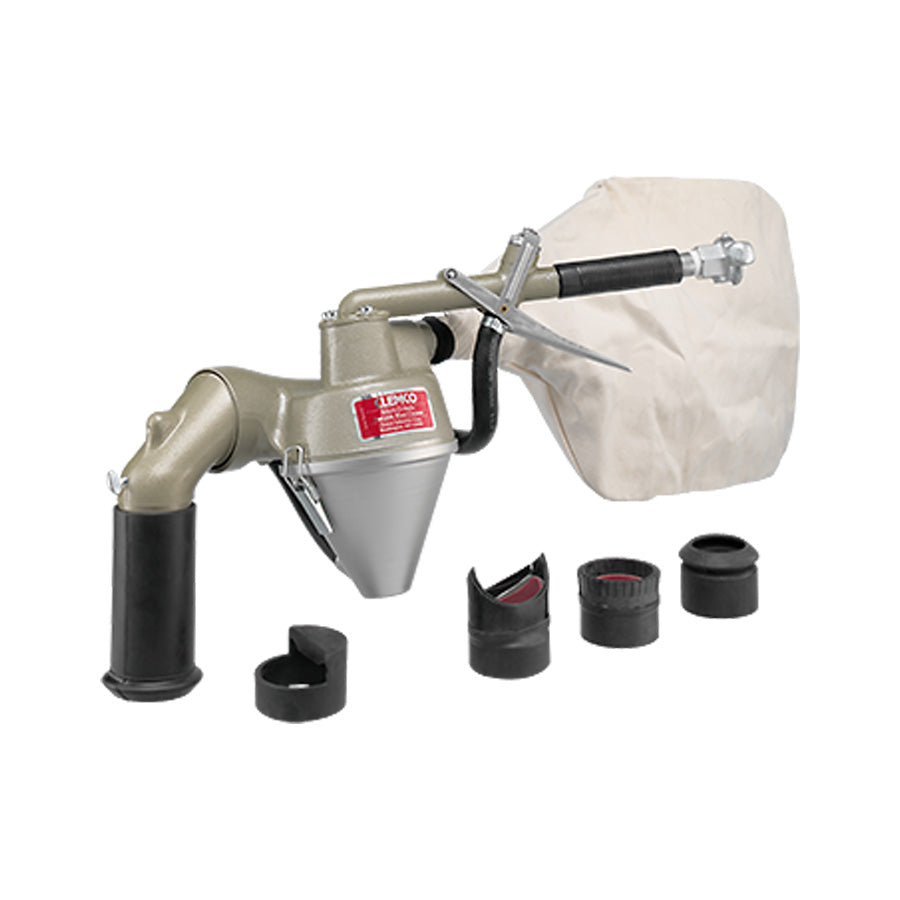 Clemco Suction Blast Device EDUCT-O-MATIC with Closed Circuit, Various Brushes, with or without Transport Box