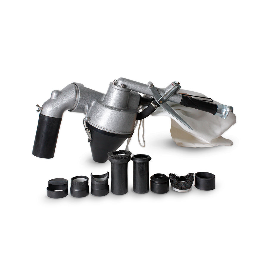 Contracor Suction Blasting Device EDUCT-O-MATIC with Closed Circuit and Various Brushes