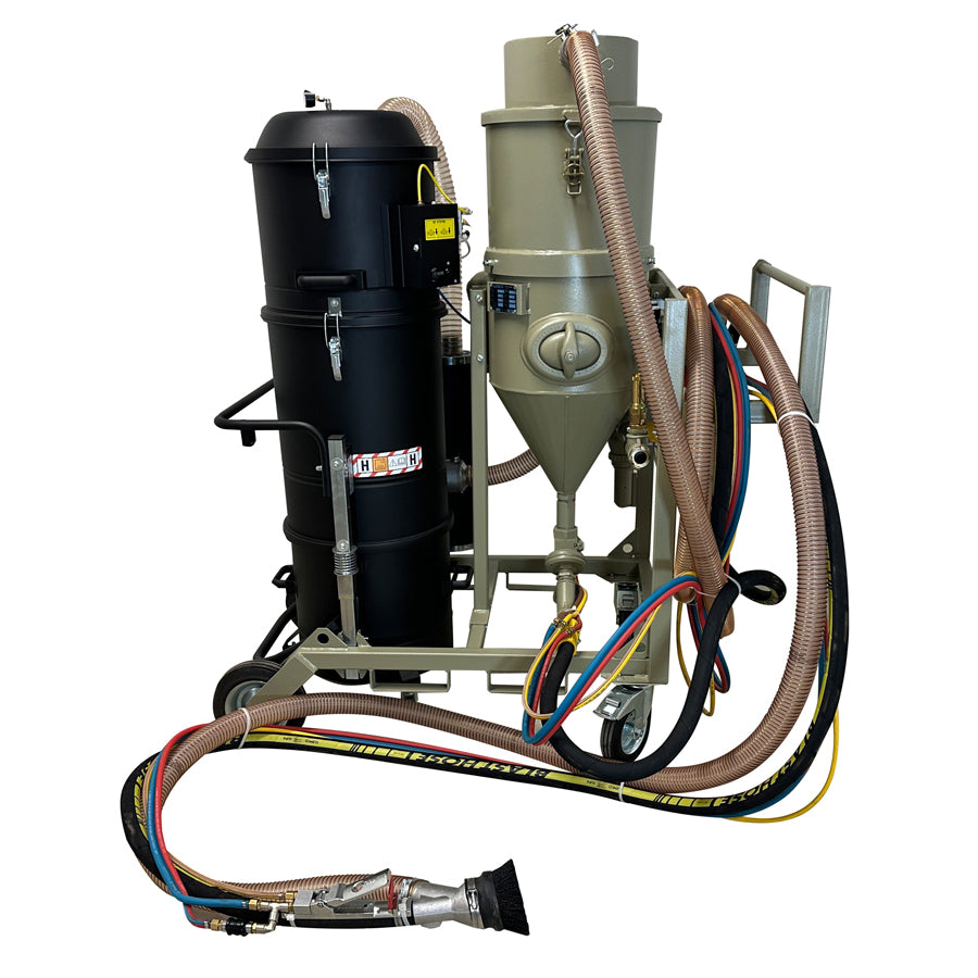 Clemco Suction Blasting Device HSP-200 Performance, Complete Set