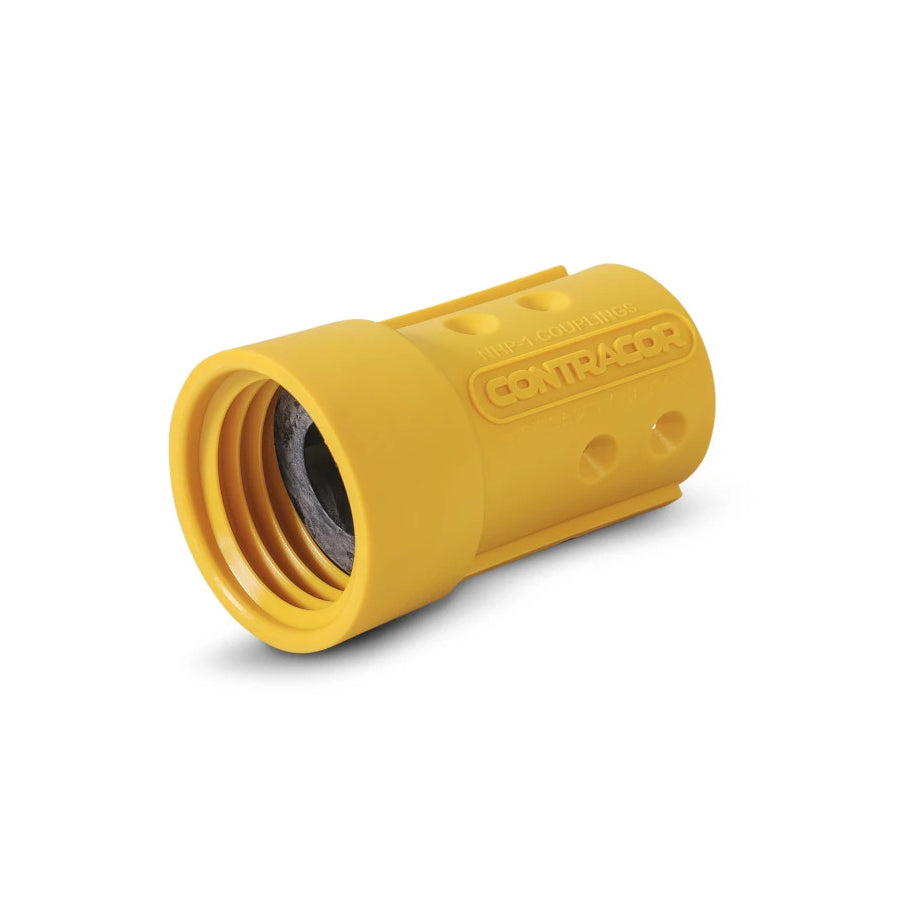 Contracor Nozzle Holder NHP Blastlock with nozzle seal and screws, Nylon, 25 or 50 mm coarse thread, for blast hose AD 27, 33, 39, 48 mm