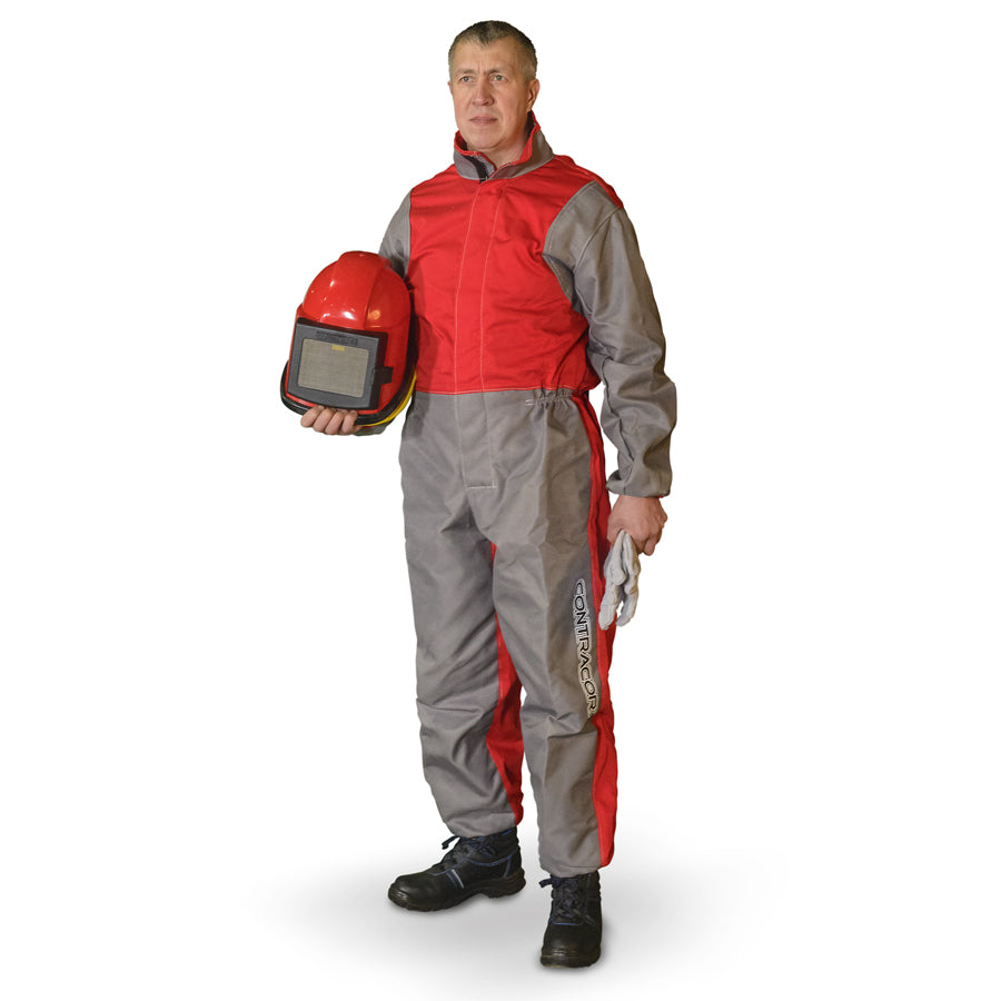 Contracor sandblasting suit light-duty in size. S-XXXL