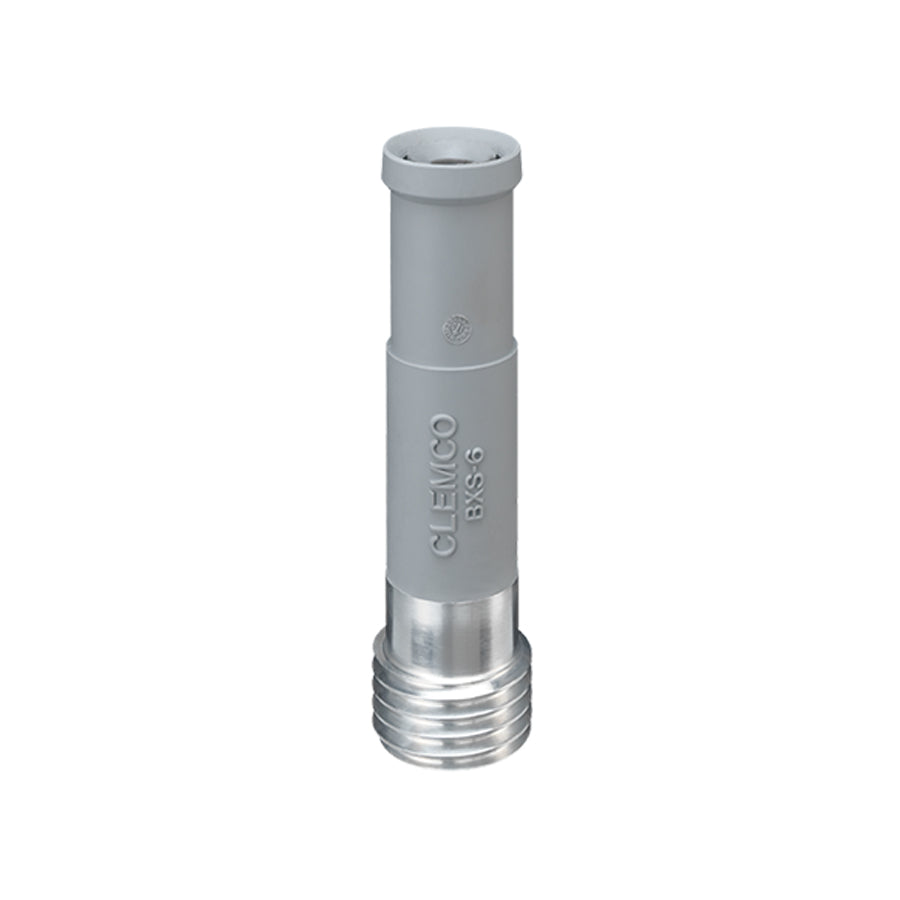 Clemco Venturi-Sandstrahldüse BXS, Borcarbid, lang, 50 mm Grobgewinde, Düsenbohrung 10 bis 12 mm