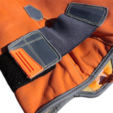 Silencer sandblasting gloves Blastsafe™ IRONGRIP, leather, size 8 (M) to 12 (XXXL)