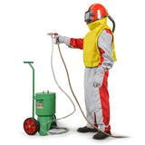 Contracor Sandblasting Gun SFG with Ceramic Nozzle Ø 8mm, Abrasive Suction Lance, 4m Abrasive Hose and 3m Air Hose, also available in a set with container