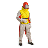 Contracor Sandstrahlhelm Comfort mit Nyloncape und Regulierventil