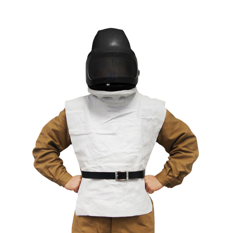 Ekastu sandblasting helmet P4-Plus with cape and control valve, various variants