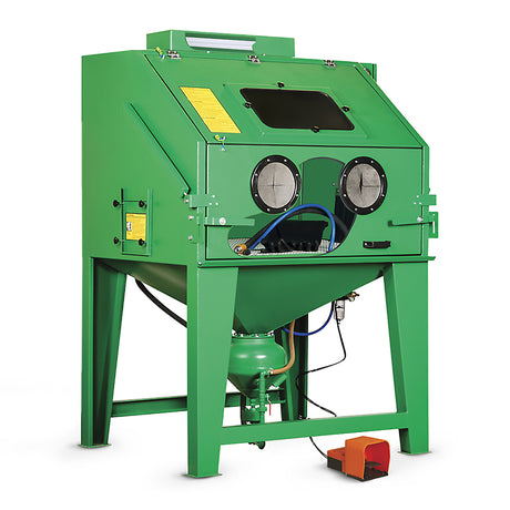 Contracor Pressure Blast Cabin ECO-P-Base with pass-through openings, without filter system, 4 sizes