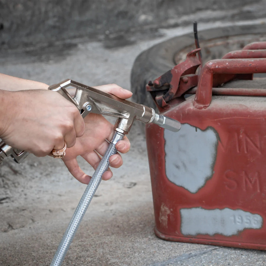 ACF Sandblasting Gun D 50 with 3m Blast Medium Hose and 30 Liter Container