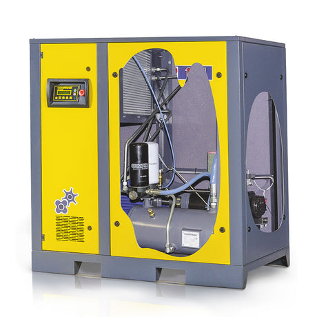 Comprag Screw Compressor D Series, 1:1 Direct Drive, 18.5 kW Drive Power, 2.6/2.9 m³/min Flow Rate, 8/10 bar Max. Operating Pressure