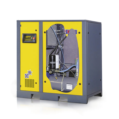 Comprag Screw Compressor DV Series, 1:1 Direct Drive, Speed Controlled, 22 kW Drive Power, 3.2/3.6 m³/min Flow Rate, 8/10 bar Max. Operating Pressure