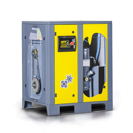 Comprag Screw Compressor F-Series, 11 kW Drive Power, 1.3/1.4/1.6 m³/min Flow Rate, 13, 10 or 8 bar max. Operating Pressure
