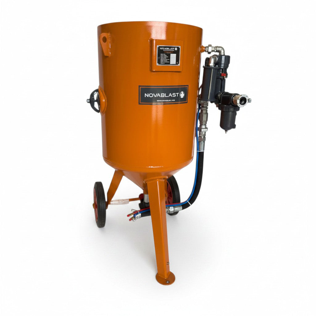 Contracor Pressure Blasting Device Blastrazor Z-25RC (25 liters) with 5m remote control hose and hand lever DMH, optionally combinable with additional accessories