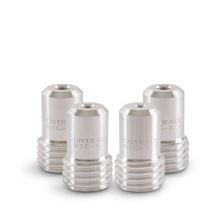 Contracor Venturi Sandblasting Nozzle NTC, Tungsten Carbide, short, 25 mm coarse thread, nozzle opening 3.5 to 8 mm