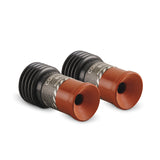 Contracor Venturi Sandblasting Nozzle STC, Tungsten Carbide, short, 50 mm coarse thread, nozzle opening 5 to 12.5 mm