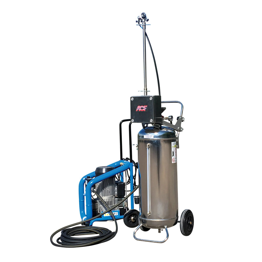ACF Water Spray Mist System Nemo/Marin for dust binding, pneumatic, Complete Set also with compressor