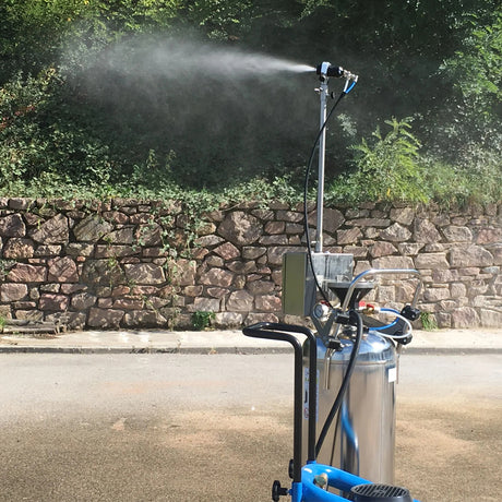 ACF Water Spray Mist System Nemo/Marin for dust binding, pneumatic, Complete Set also with compressor
