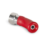 Contracor Angle Sandblasting Nozzle SuperBent 400, 45°, Tungsten Carbide, 50 mm coarse thread, nozzle opening 6.5 to 12.5 mm